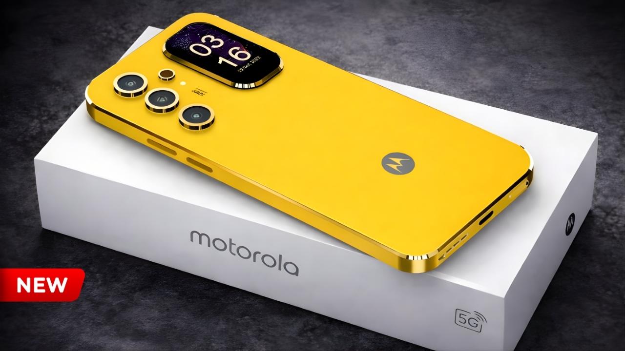 New Motorola 5G Launched - Phone with Premium Design and Smooth Software