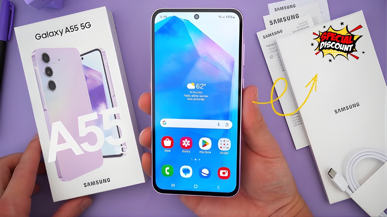 Samsung Galaxy A55 5G Launches with 200MP Camera and 8000mAh Battery