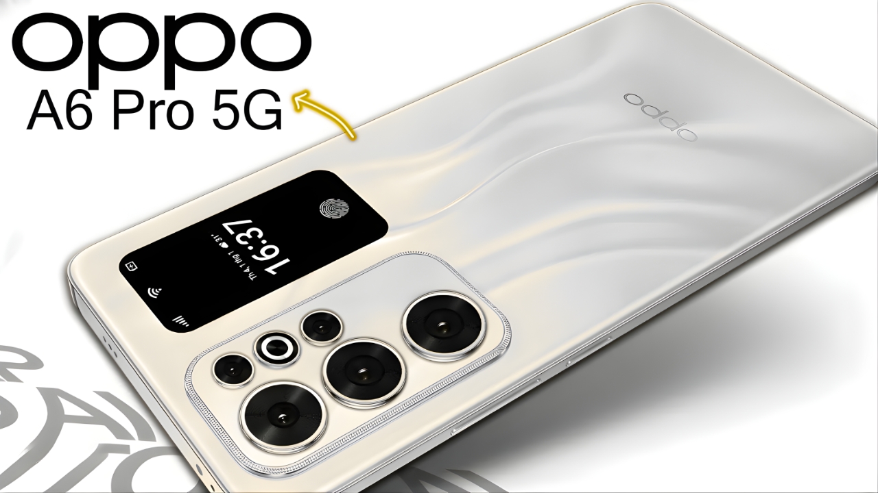 Oppo A6 Pro 5G Launched with 7000mAh Battery and 80W Superfast Charging